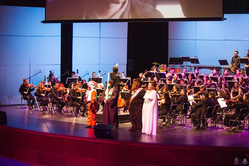 Fans de Star Wars disfrutaron del gran concierto intergaláctio de la Orquesta Sinfónica Universitaria