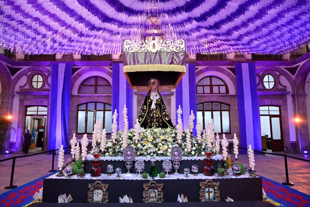 INAUGURAN EN PALACIO DE GOBIERNO MONUMENTAL ALTAR DE DOLORES