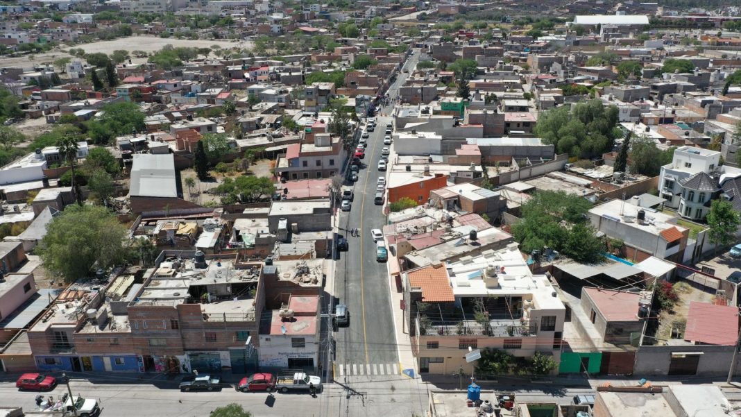 Ayuntamiento de la Capital entrega nueva obra vial al sur de SLP
