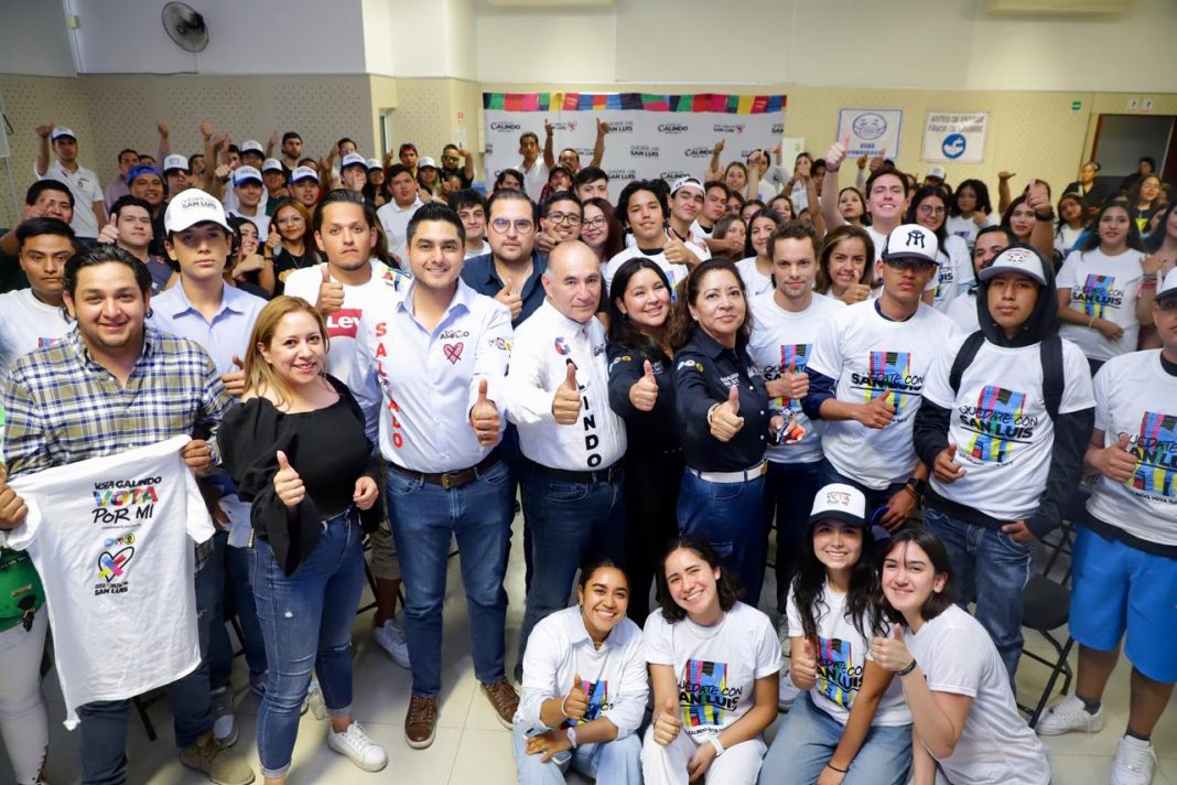 Enrique Galindo, comprometido con la participación política de las y los jóvenes