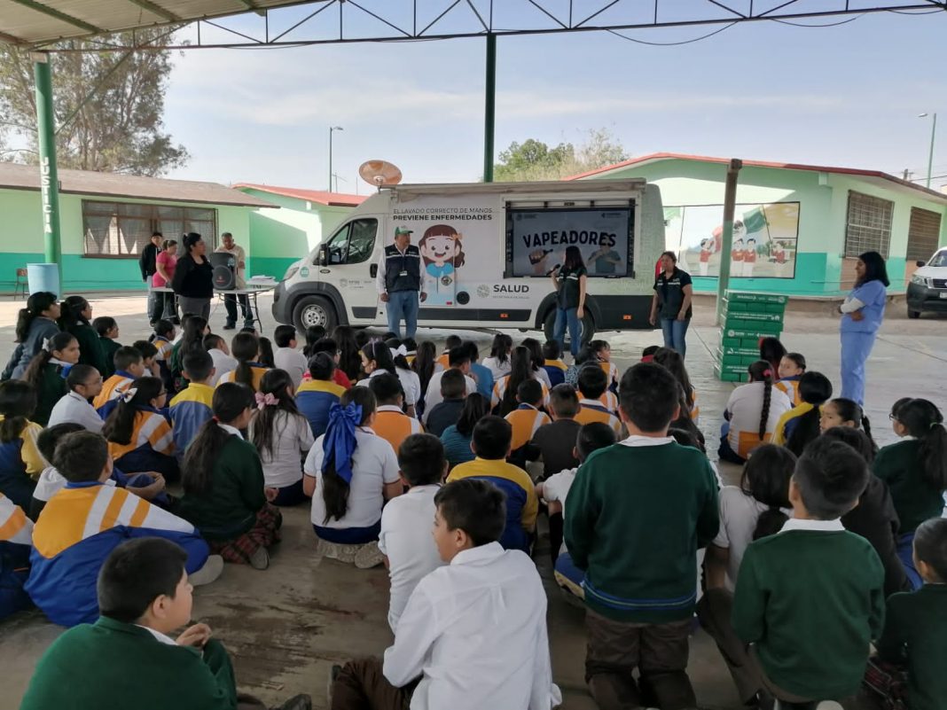 A TRAVÉS DE LA CAMPAÑA JAQUE AL VAPE SE BUSCA SENSIBILIZAR A NIÑOS Y JÓVENES
