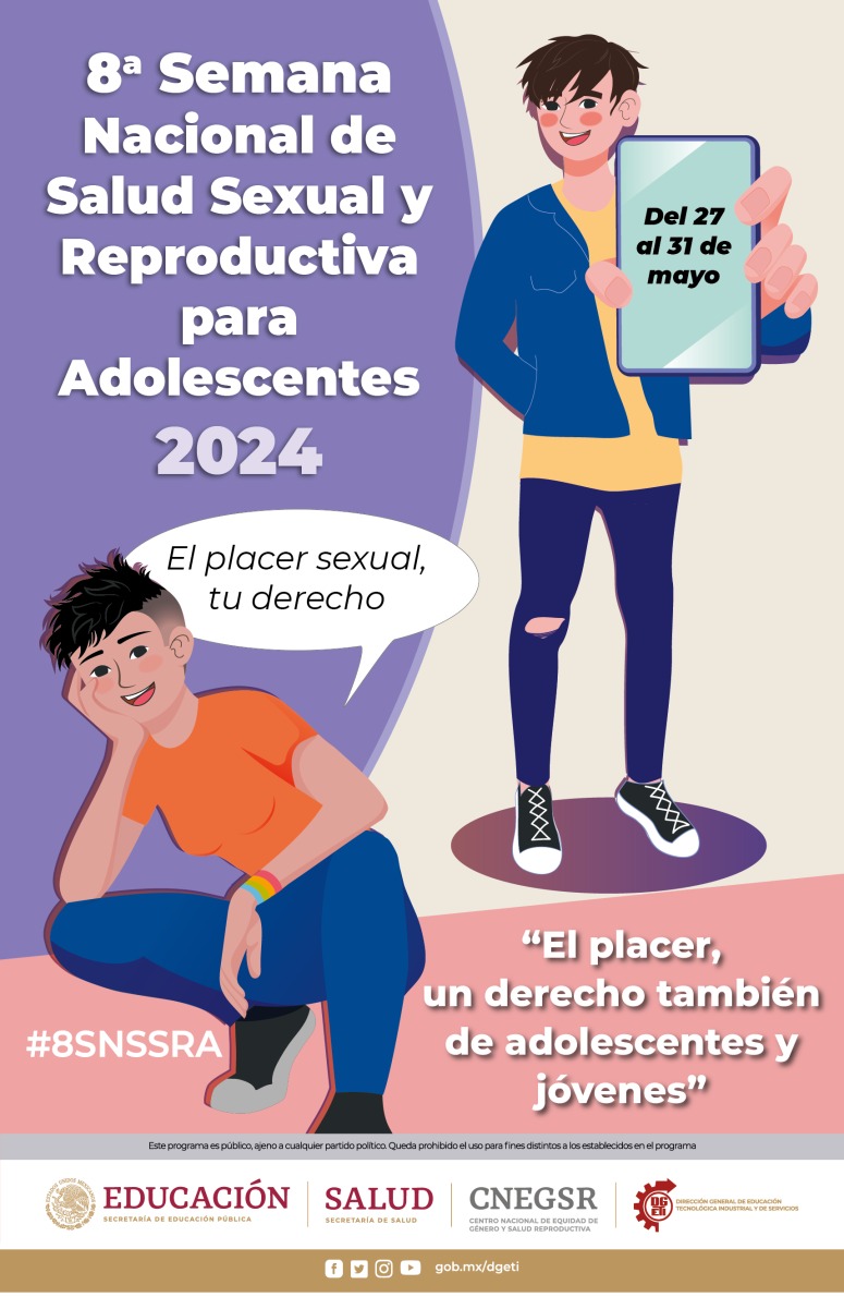 OCTAVA SEMANA NACIONAL DE SALUD SEXUAL Y REPRODUCTIVA PARA ADOLESCENTES