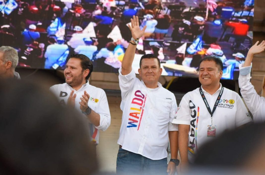 PARA CONSOLIDAR A SAN LUIS LA MEJOR CIUDAD PARA VIVIR VAMOS POR TRES AÑOS MÁS CON GALINDO CEBALLOS: JAIME WALDO