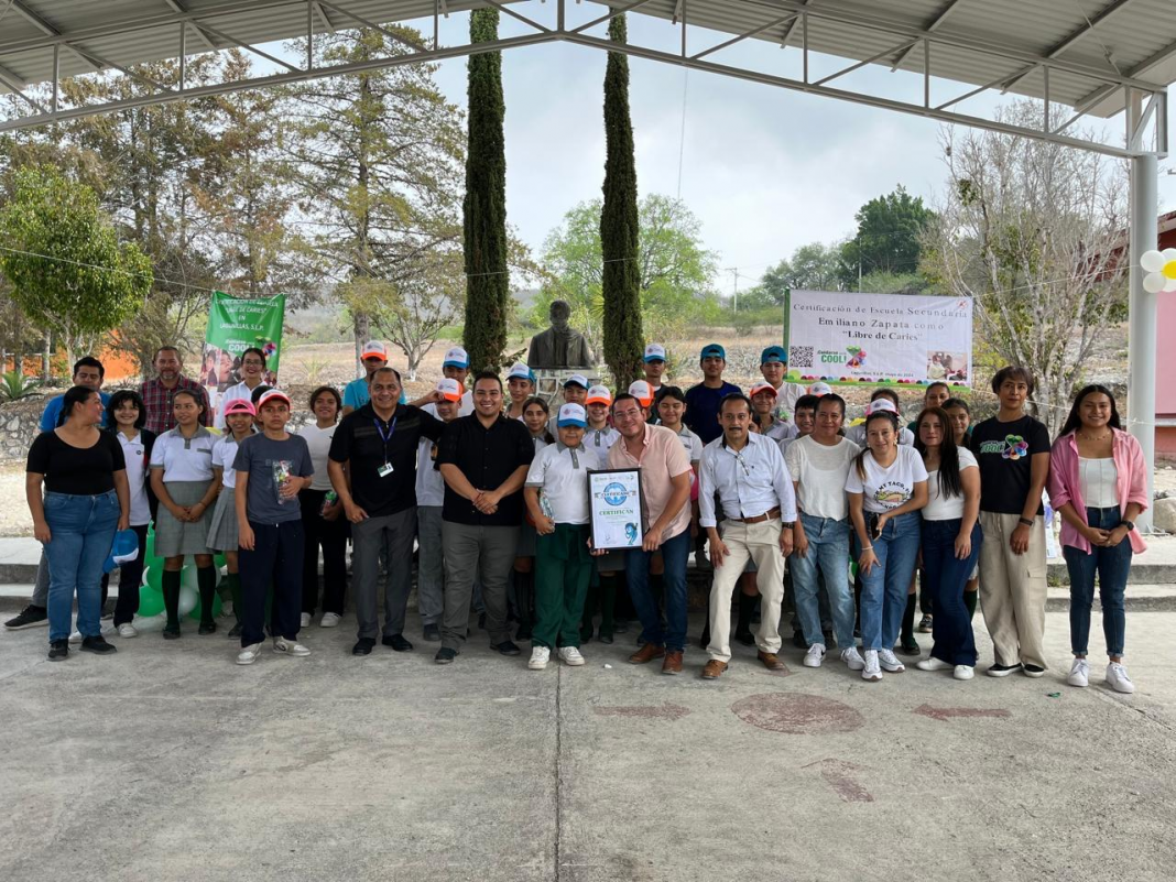 NIÑAS, NIÑOS Y ADOLESCENTES BENEFICIADOS CON EL PROGRAMA “ESCUELA LIBRE DE CARIES 2024”.