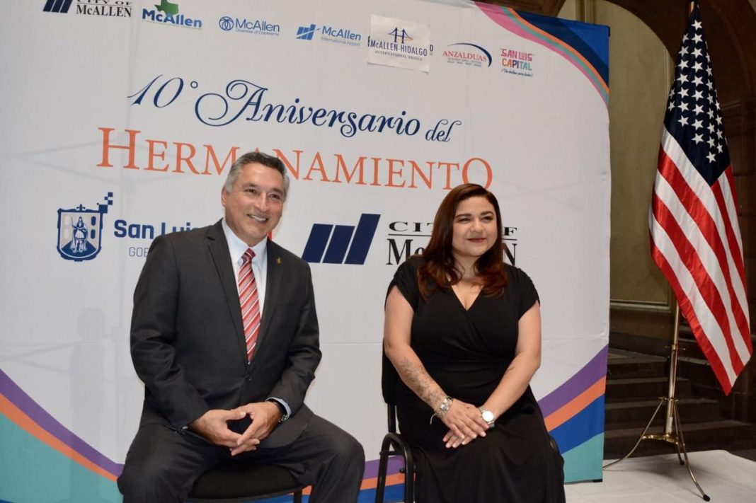 Ayuntamiento de San Luis Potosí reafirma su hermanamiento con la ciudad de McAllen, Texas