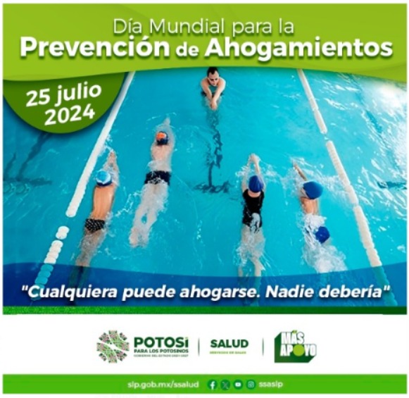 HOY ES DÍA CONMEMORATIVO PREVENIR LOS AHOGAMIENTOS
