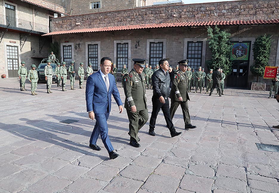 POSITIVO CAMBIO EN LA XII ZONA MILITAR QUE ABONARÁ AL FORTALECIMIENTO DE LA SEGURIDAD EN SLP: DIP. ROBERTO ULICES MENDOZA