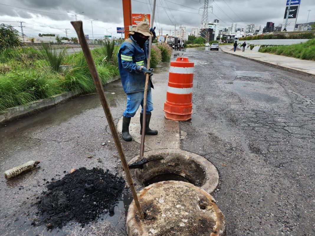 Interapas mantiene atención a zonas inundables de la ciudad, durante temporada de lluvias