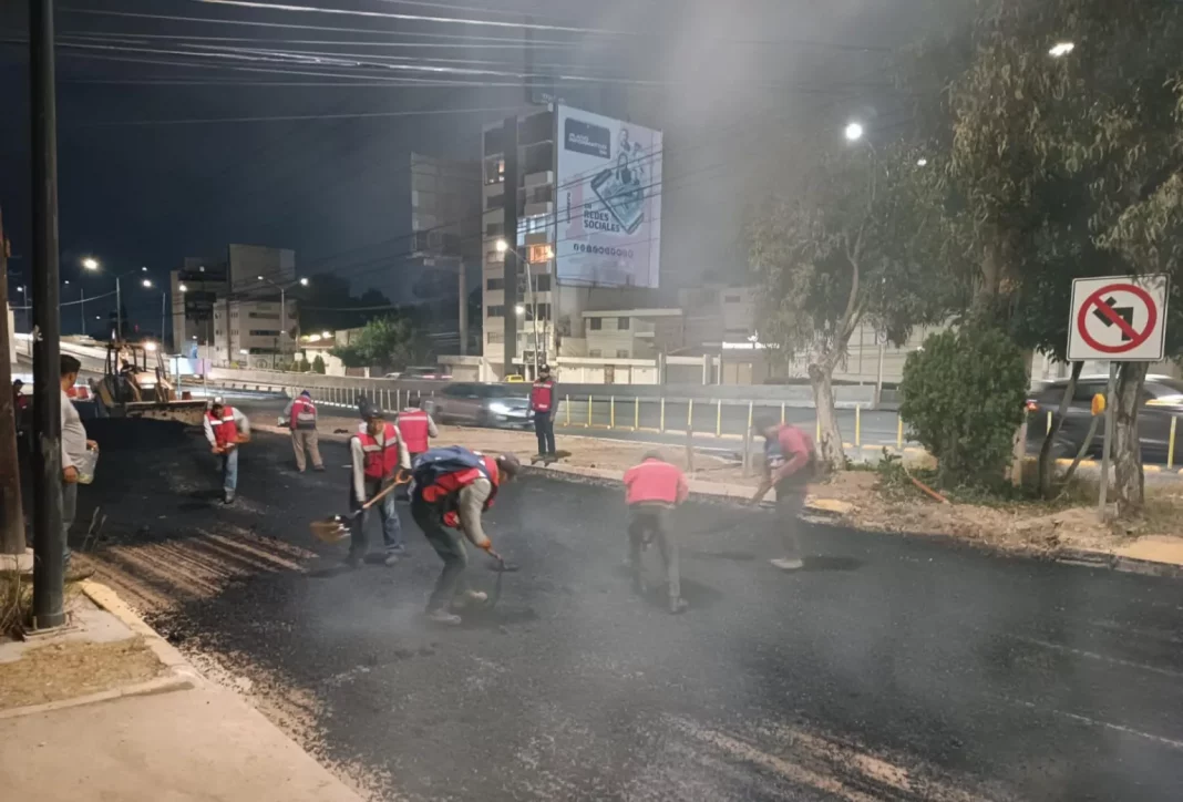 PROGRAMA «VIALIDADES POTOSÍNAS» REPORTA AVANCES DE OBRAS EN TODA LA CIUDAD