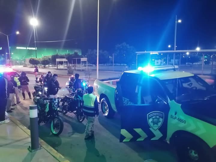 26 unidades aseguradas, conductores alcoholizados y menores detectados, saldo de operativo durante rodada de motocicletas