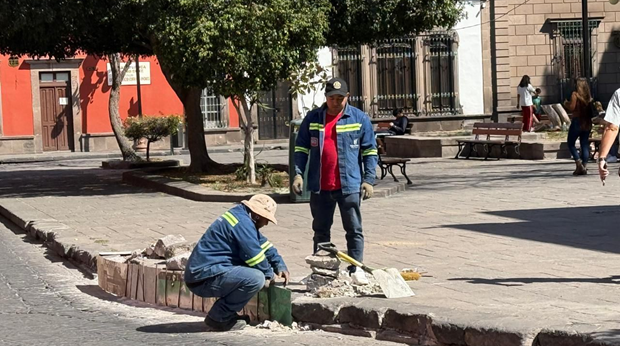 Gobierno de la Capital rehabilita vías peatonales en el Centro Histórico