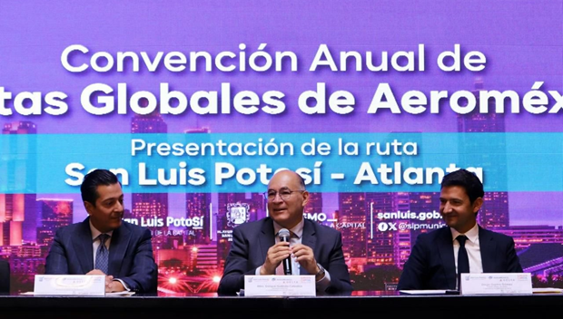 San Luis Potosí, Sede de la Industria Aérea Mexicana y Nueva Ruta San Luis-Atlanta