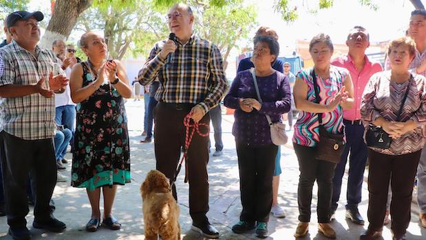 Con Capital al 100, Gobierno de la Capital mejora jardines del barrio de San Miguelito