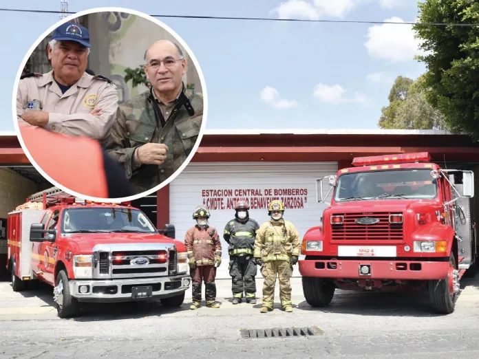 Alcalde Galindo incrementa 25 por ciento el respaldo económico a Bomberos