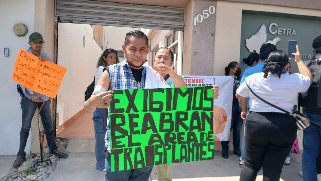PACIENTES RENALES EXIGEN TRASPLANTES EN EL HOSPITAL CENTRAL