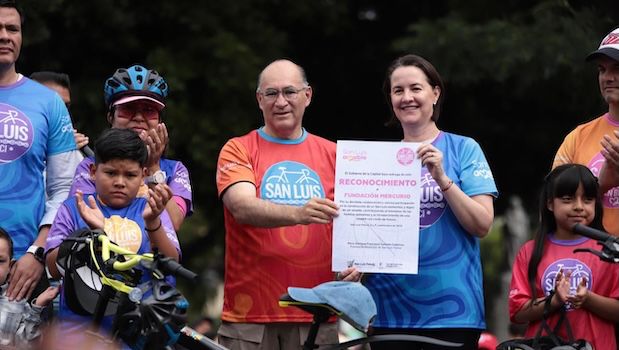 Con masiva y extraordinaria rodada, arranca programa San Luis en Bici del Gobierno de la Capital