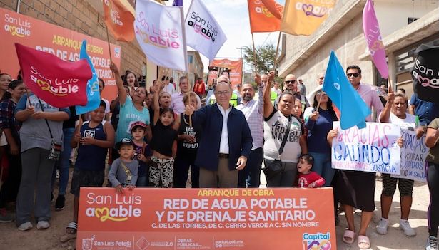 Enrique Galindo arranca obras hidráulicas inéditas en El Peñascal