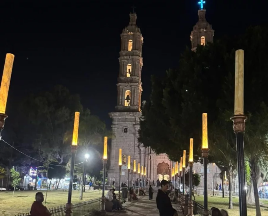 Gobierno de la Capital rehabilita alumbrado en la Basílica de Guadalupe y su entorno