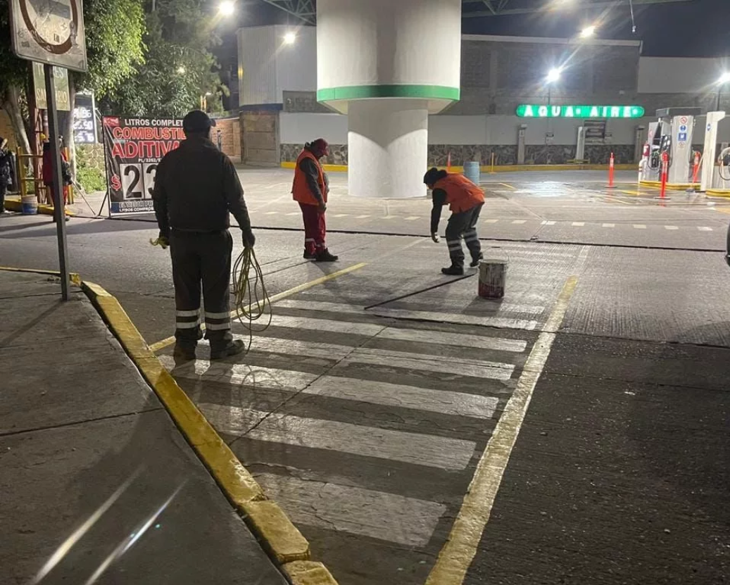 Gobierno Municipal emprende acciones para dar mayor seguridad a peatones y conductores