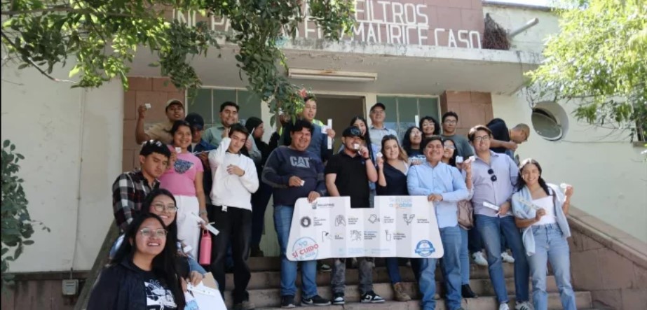Interapas realiza actividades de conciencia hídrica por el Día Mundial del Agua