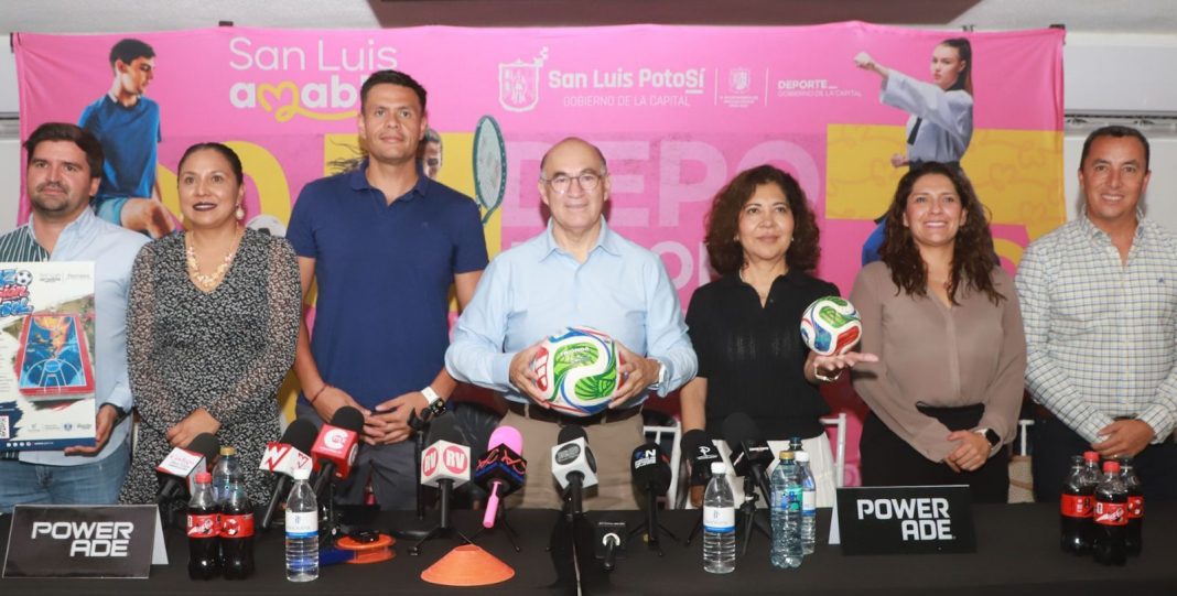 SAN LUIS CAPITAL VIVIRÁ CON INTENSIDAD CON INTENSIDAD EL MUNDIAL DE FÚTBOL: GALINDO PRESENTA PROGRAMA DE ACTIVIDADES Y TRANSMISIONES.