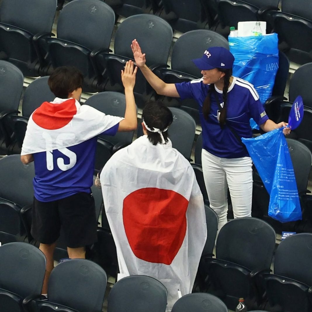 LA AFICIÓN JAPONESA VUELVE A DAR A DAR EJEMPLO DE RESPETO MUNDIAL 2026