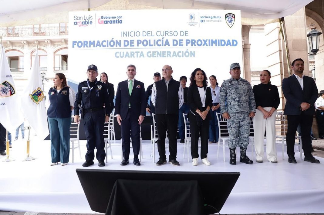 GALINDO APUESTA POR POLICÍAS ENTRENADOS, CAPACITADOS Y CERCANOS A LA GENTE